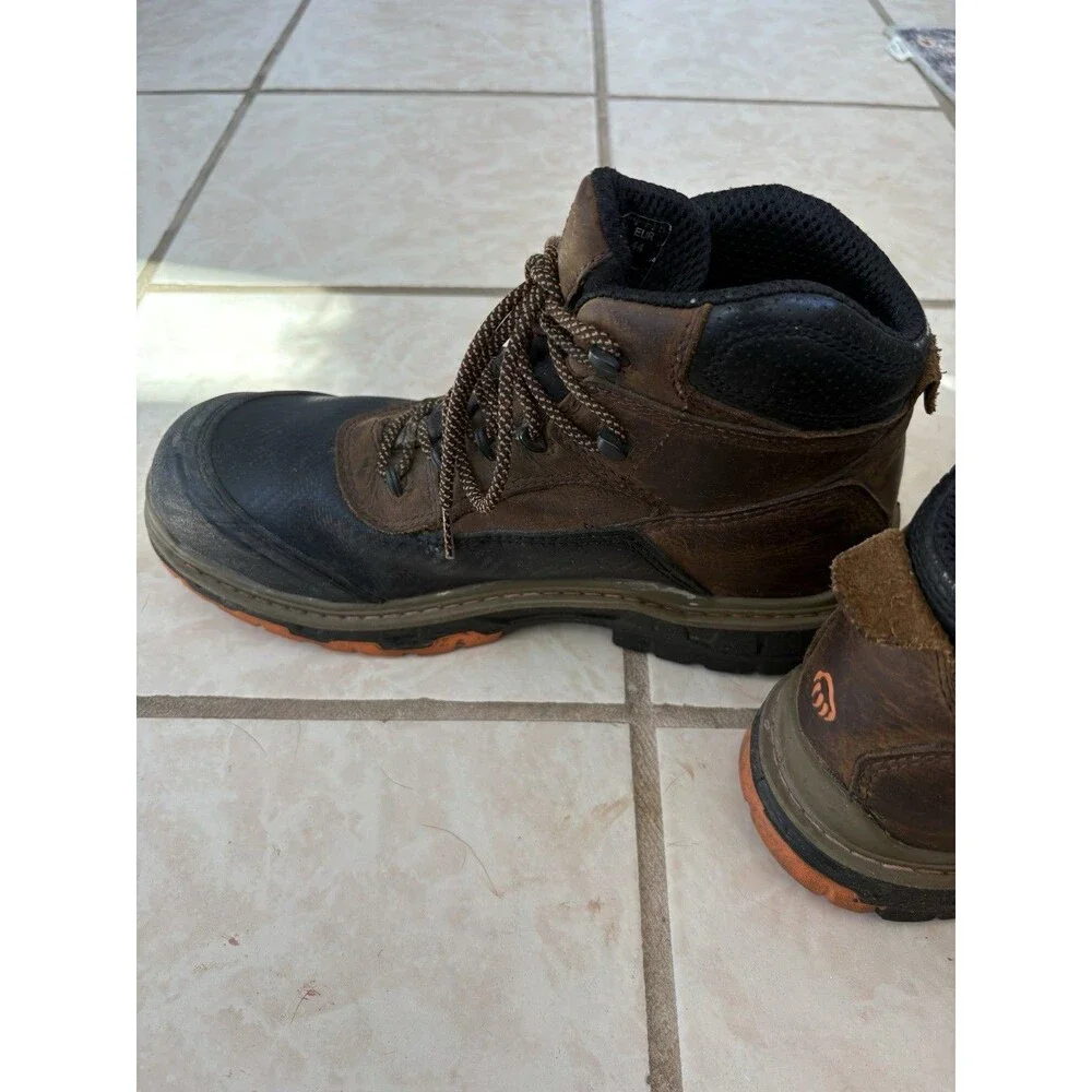Wolverine Men's Overpass Composite Toe Waterproof Work Boots, Brown, 11 EW